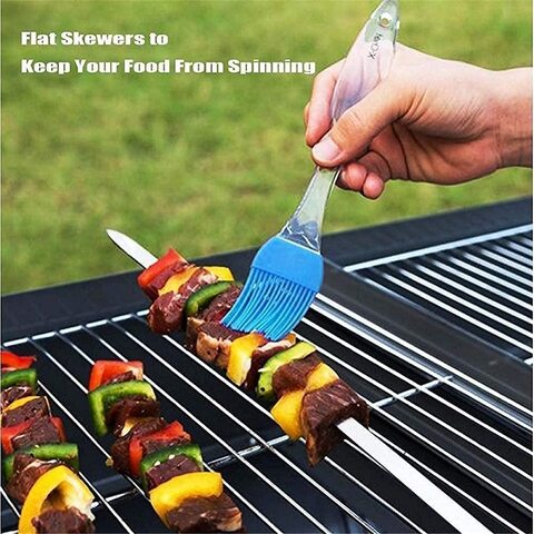 Flat skewers 2025 for kebabs