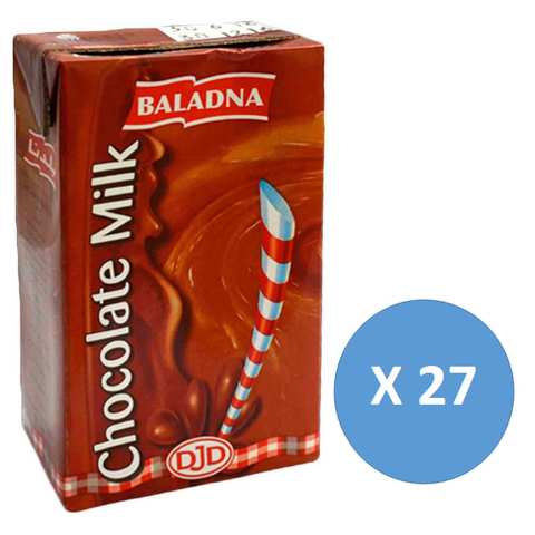 Baladna Milk Chocolate Flavor 250 Ml 27 Pieces