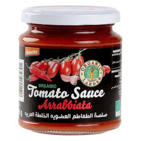 اشتري أورغانيك لاردر صلصة طماطم الأرابياتا 300 غرام في الامارات
