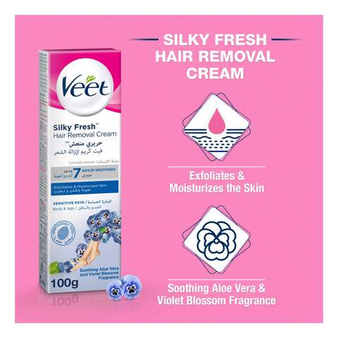 Veet Hair Removal Cream For Sensitive Skin 100g