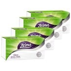 Buy Zeina Classic Facial  Tissues - 400 Tissue Pack of 4 in Egypt