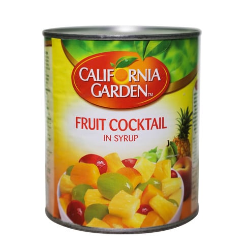 California Garden Canned Fruit Cocktail In Syrup Ready-To-Eat 825g