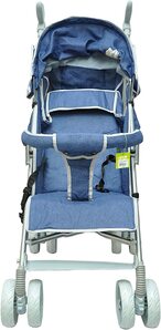 اشتري Lovely Baby LB 602 Stroller, Steel Blue في الامارات