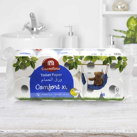 Carrefour Comfort XL Toilet Paper 10 count