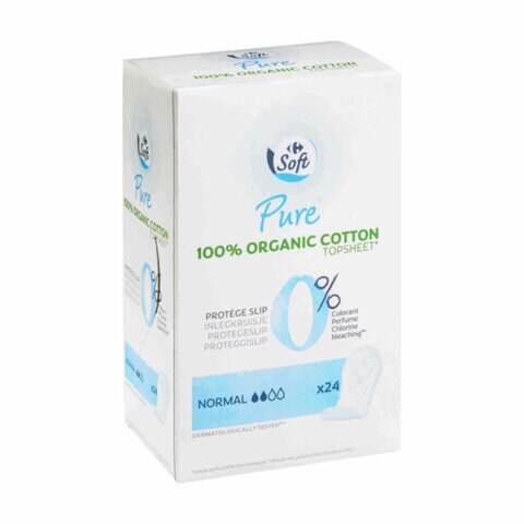 Carrefour Ecoplanet Normal Pantyliner 24&#39;s