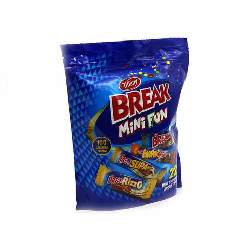 Tiffany Break Mini Fun Chocolate Bar 316g