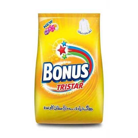 Bonus Tri Star Detergent Powder 1 kg
