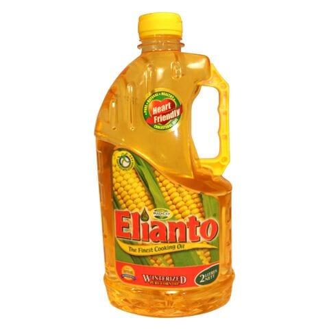 Buy Elianto Winterized Pure Corn Cooking Oil 2L Online - Carrefour Kenya