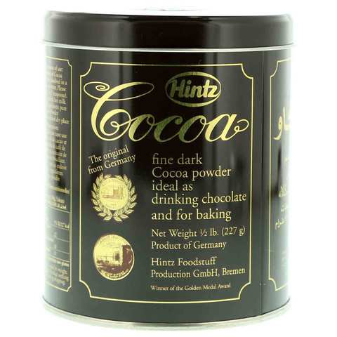 Hintz Fine Dark Cocoa Powder 227 Gram