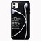 Theodor Apple iPhone 12 6.1 inch Case When You Are Happy You Enjoy The Music Flexible Silicone
