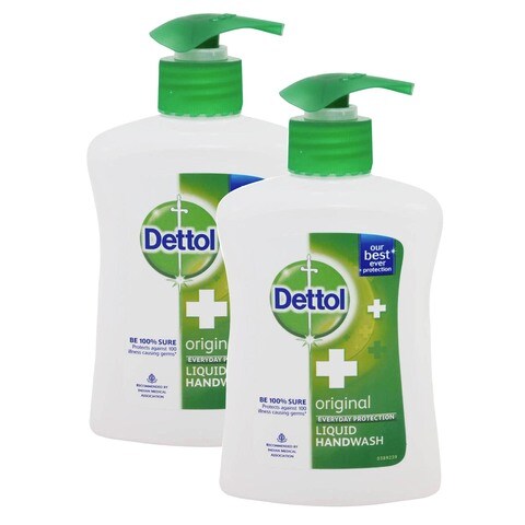 Dettol Original Liquid Handwash 200mlx2&#39;s