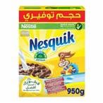 Buy Nesquik Cereals Chocolate Flavoured Value Pack 950g in Saudi Arabia