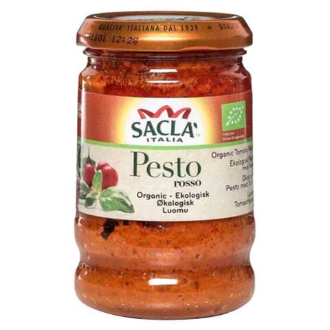 Sacla Italia Organic Pesto Rosso 190g
