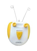 اشتري Jundeli Rechargeable Hair Threader Epilator White/Yellow في الامارات