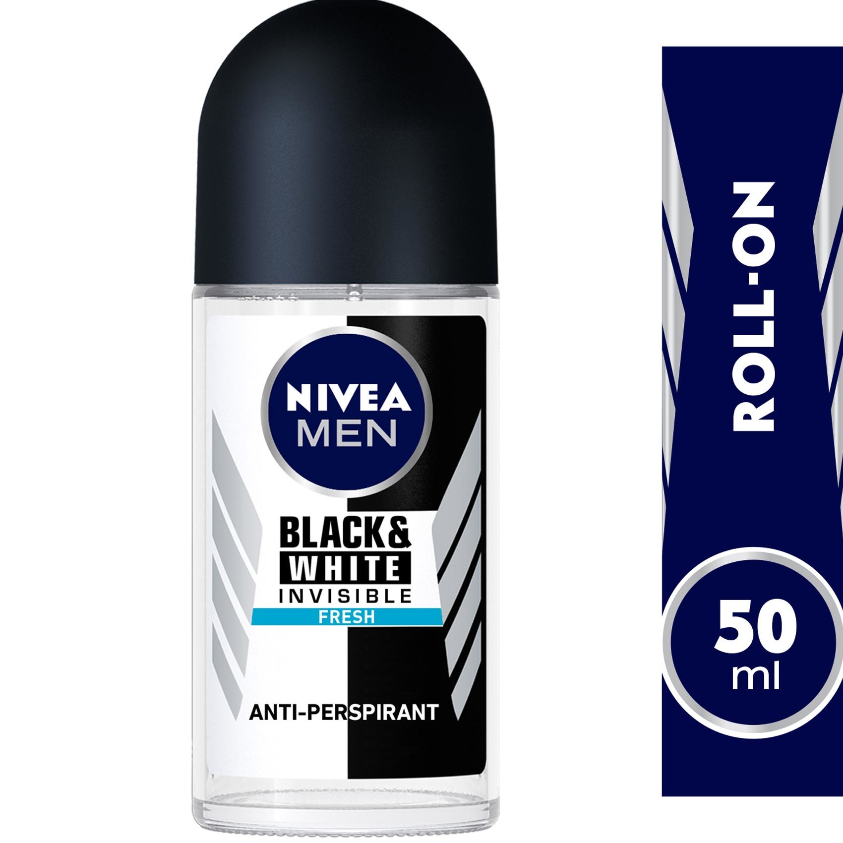Buy Nivea Anti Perspirant Black And White Invisible Fresh Rol On 50ml Online Shop Beauty