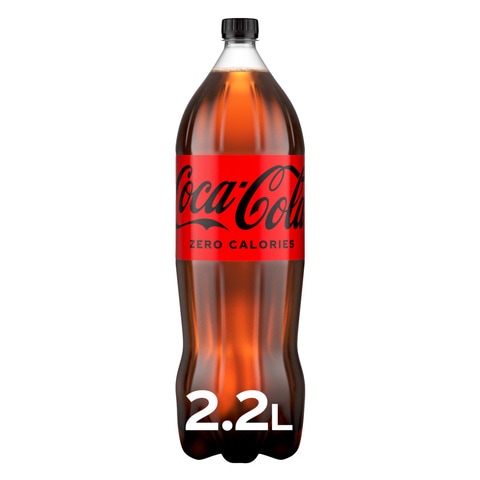 Buy Coca-Cola Zero 2.2l Plastic Bottle in Saudi Arabia