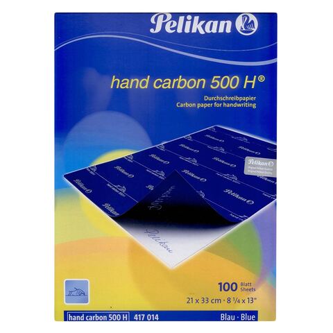 PELIKAN HAND CARBON 500H BLUE 100&#39;S