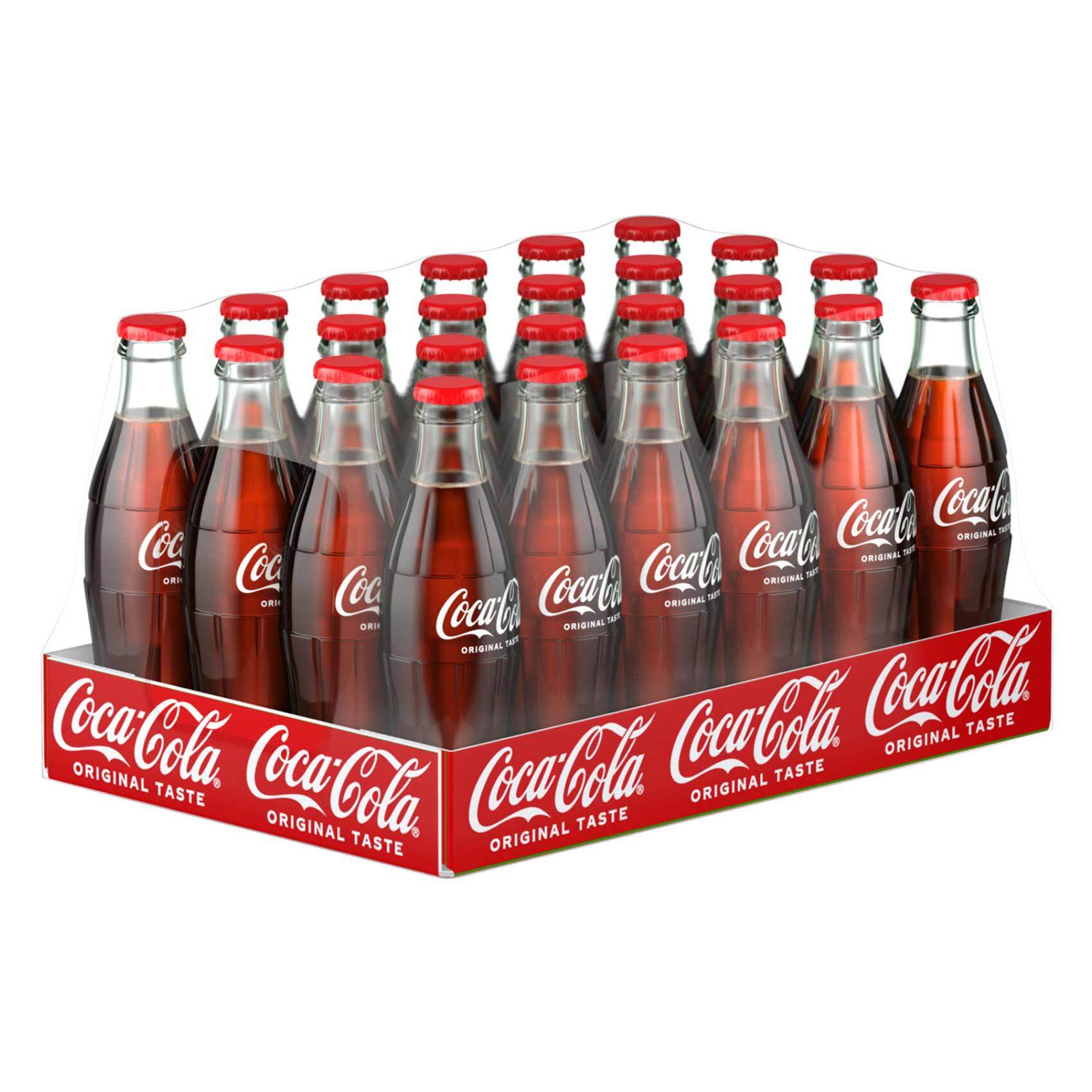 Coca Cola Zero 330ml NRB Glass Bottle (24 Pack)