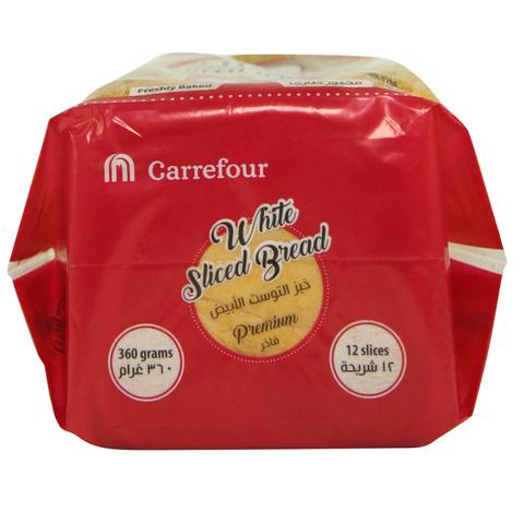 Carrefour White Bread 360g
