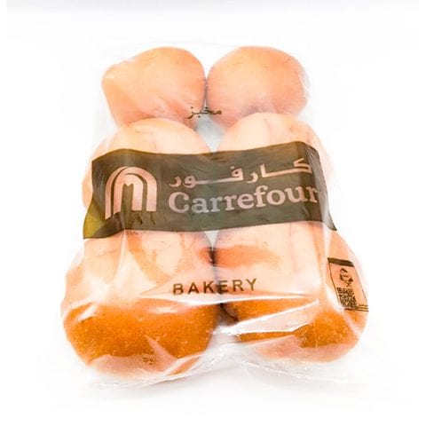 Carrefour White Buns 6pieces