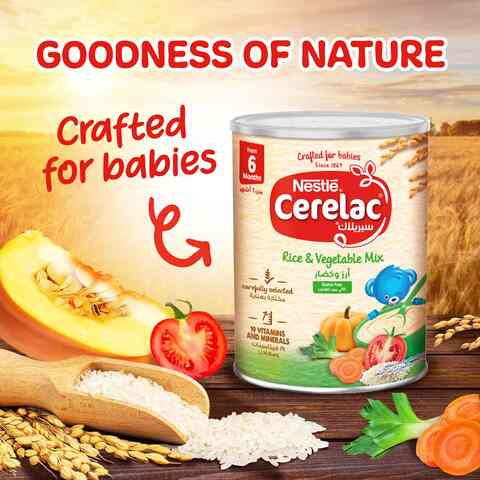 Buy Nestle Cerelac Orange & Apple 6 Months and above 350g Online