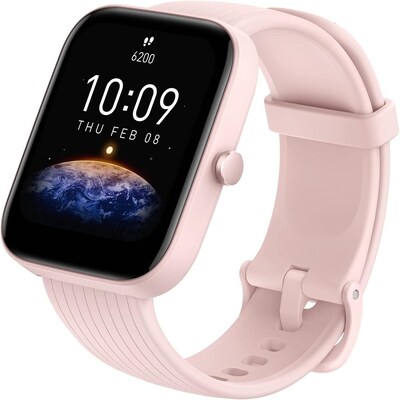 Amazfit GTS 2 Mini Smart Watch: Android & iOS - Built-in GPS Fitness  Tracker - 14 Day Battery Life - 68 Sports Mode - AMOLED Screen - Blood  Oxygen Heart Rate Monitor - 5 ATM Waterproof, Flamingo Pink 