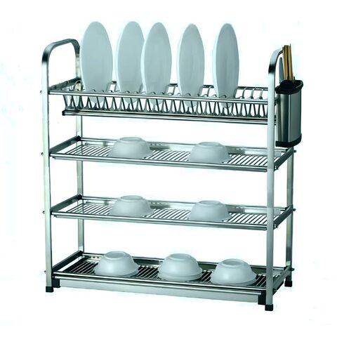 ASTER-FORM CORP Dish Drying Rack, Dish Racks For Kitchen Counter With  Utensil Holder, Dish Drainers For Kitchen Counter With Drainboard