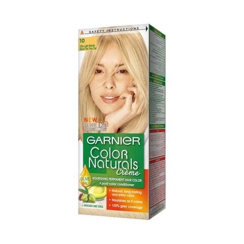 Garnier Naturals Hair Color 10 Ultra Light Blonde