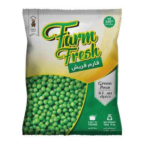 Farm Fresh Frozen Peas - 400 gram