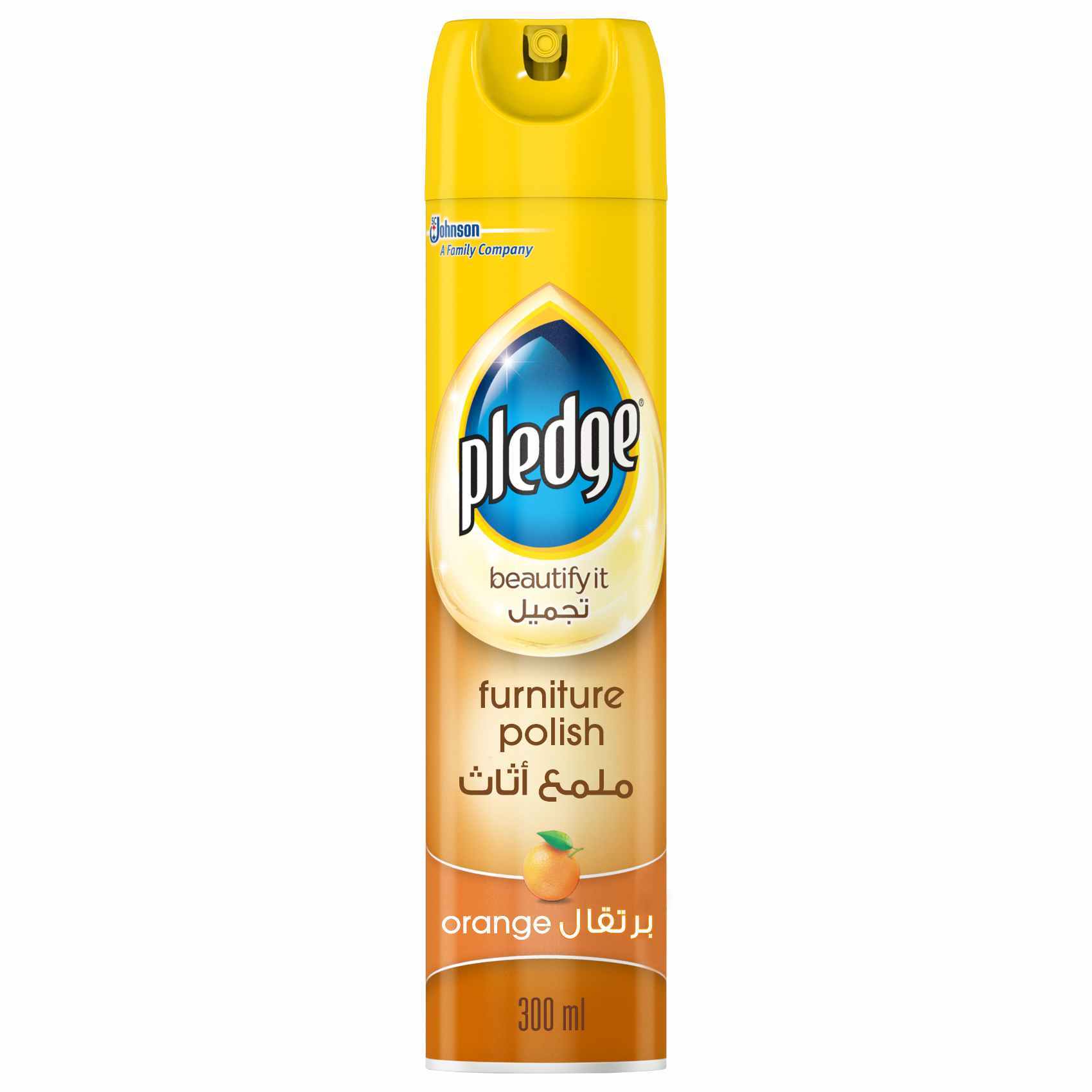 Buy Pledge Furniture Polish Orange 300ml Online Shop Cleaning