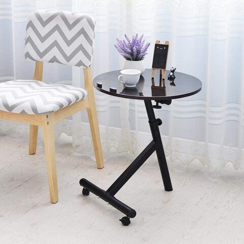 Round chair deals side table