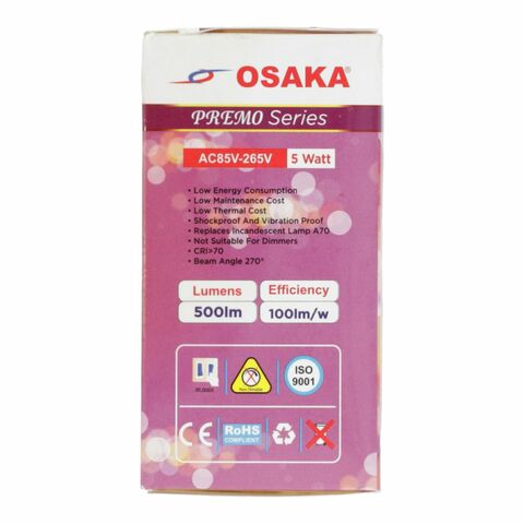 Osaka Led Bulb 5 Watt