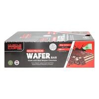 Muscle Core Nutrition Dark Chocolate Flavour High Protein Wafer Bar 40g Pack of 12