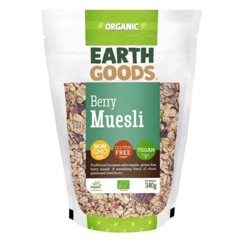 Earth Goods Organic Berry Muesli 340g