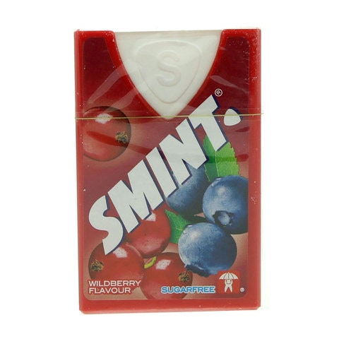 Smint Wildberry Flavoured Sugar Free Mints 28g