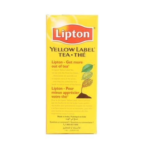 ليبتون شاي العلامة الصفراء شاي ورقي 450غ