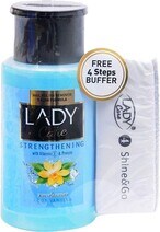 Buy LADY CARE NPR AQUA 210ML+NAIL BUFFR in Kuwait