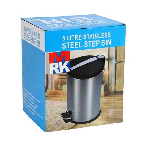 Stainless Steel Stip Bin 5L