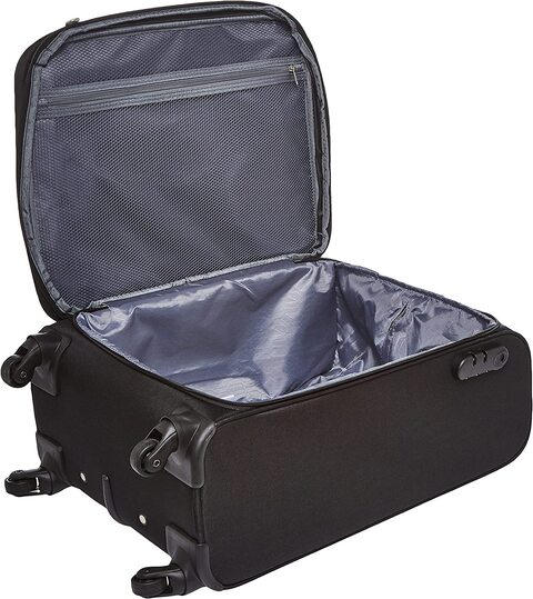 Buy American Tourister Oakland Soft Small Cabin Luggage Trolley Bag, Black,  55 cm Online - Shop Fashion, Accessories u0026 Luggage on Carrefour UAE