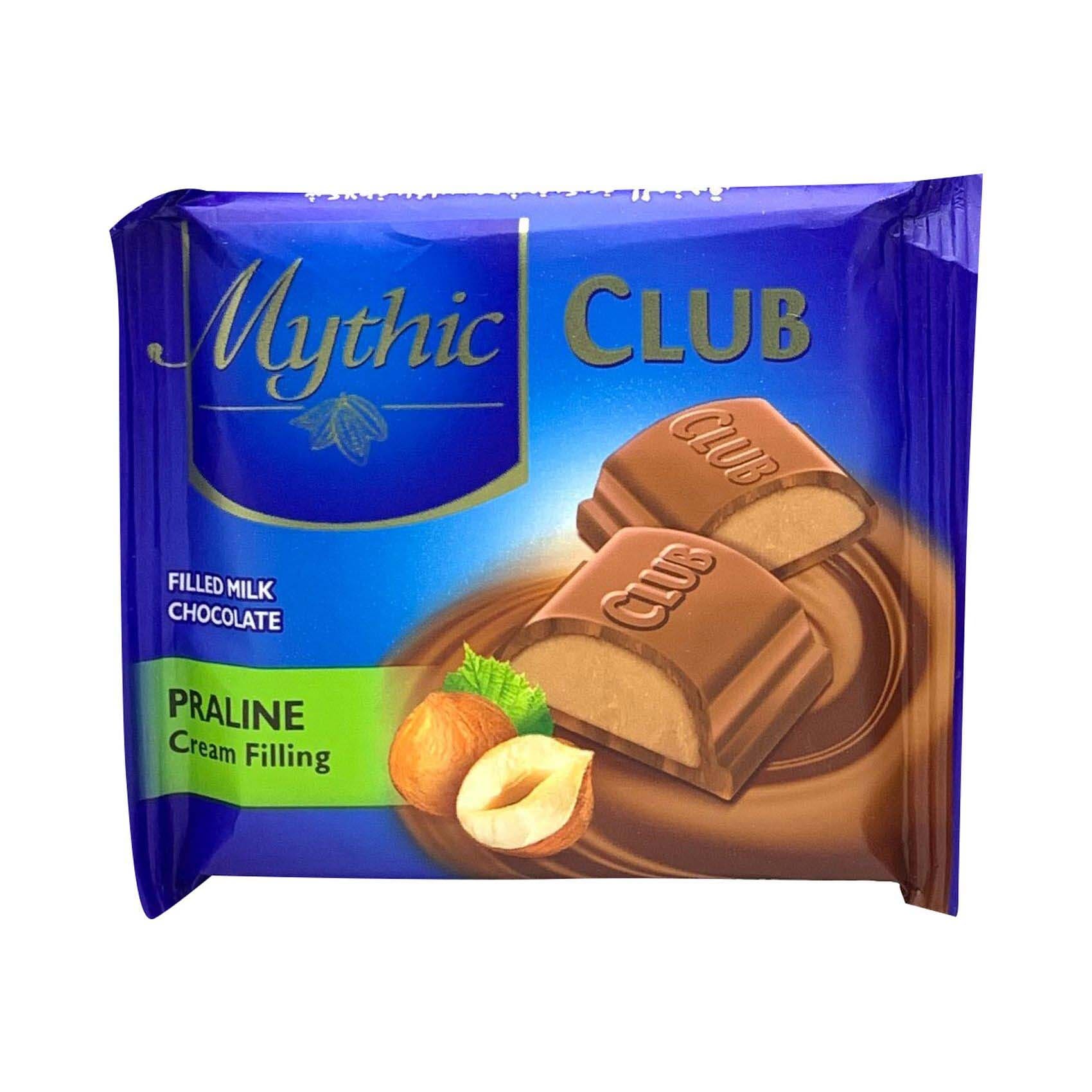 Buy Mythic Filled Milk Chocolate Praline Cream Filling 45 Gram - Shop Food Cupboard on Carrefour Jordan