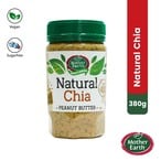 Buy Mother Earth Chia Seed Natural Peanut Butter 380g in UAE