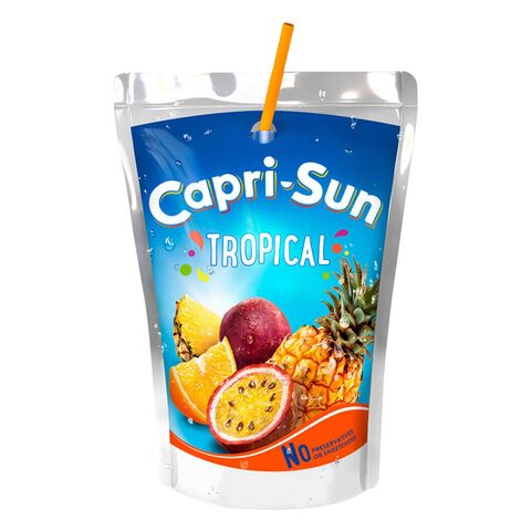 Buy Capri-Sun Juice Tropical 200ml x 8 Pieces Online