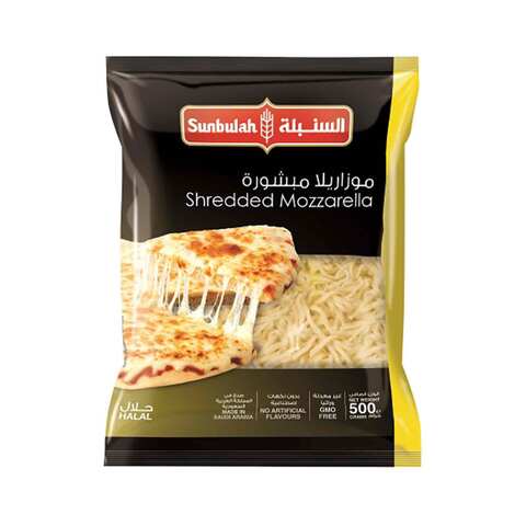 Sunbulah Shredded Mozzarella Cheese 500g