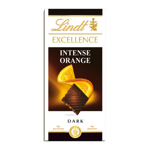 Lindt Excellence Intense Orange Dark Chocolate 100g