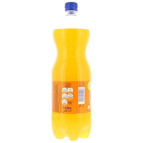 Fanta Regular Orange Flavoured Carbonated Soft Drink 1.5L