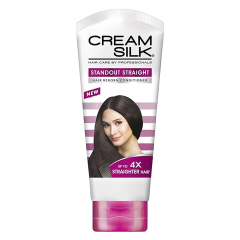 Buy Cream Silk Ultimate Reborn Standout Straight Tri-Oleo Conditioner White 180ml in Saudi Arabia