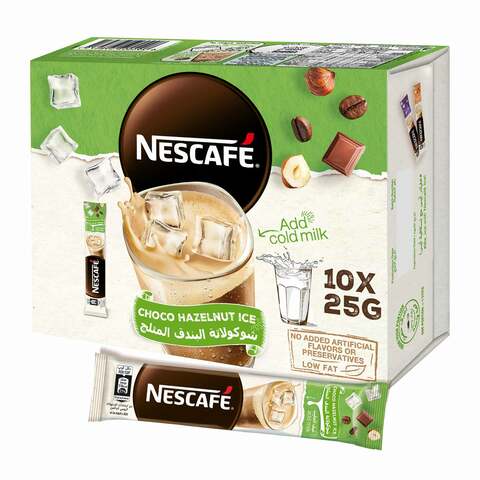 Nescafe Choco Hazelnut Ice 25g 10