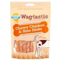 Good Boy Wagtastic Chewy Chicken And Rice Sticks 70g