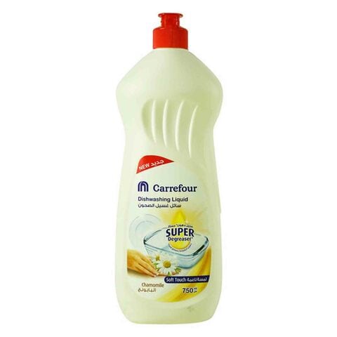 Carrefour Chamomile Dishwashing Liquid 750ml