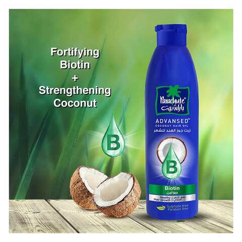 Parachute Advansed Hair Oil Biotin And Coconut 300ml Online | Carrefour ...